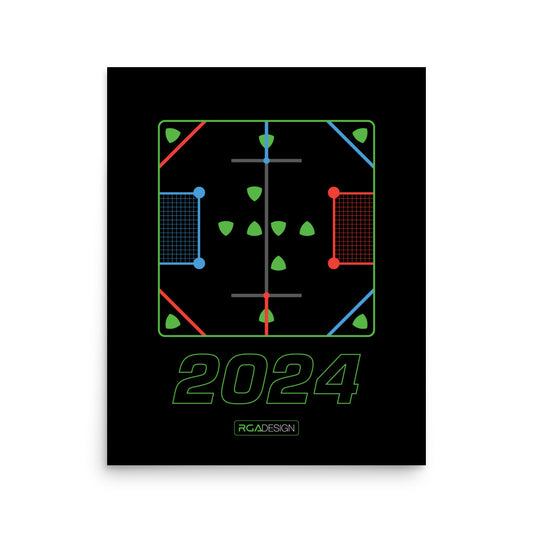 2024 Game Art Poster