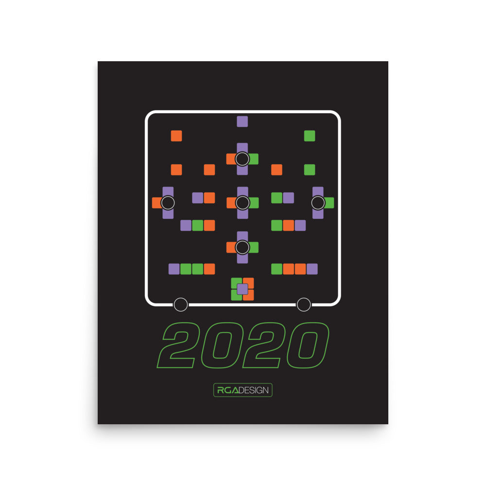 2020 Game Art Poster